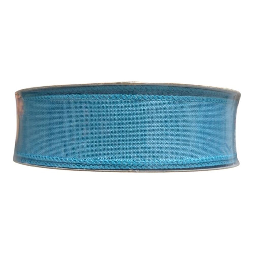 Member's Mark Wired Edge Premium Spring Ribbon, 1.5in Wide x 50yds - Blue